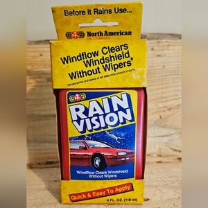 NEW In Box Vintage Rain Vision Window Protectant MADE IN THE USA